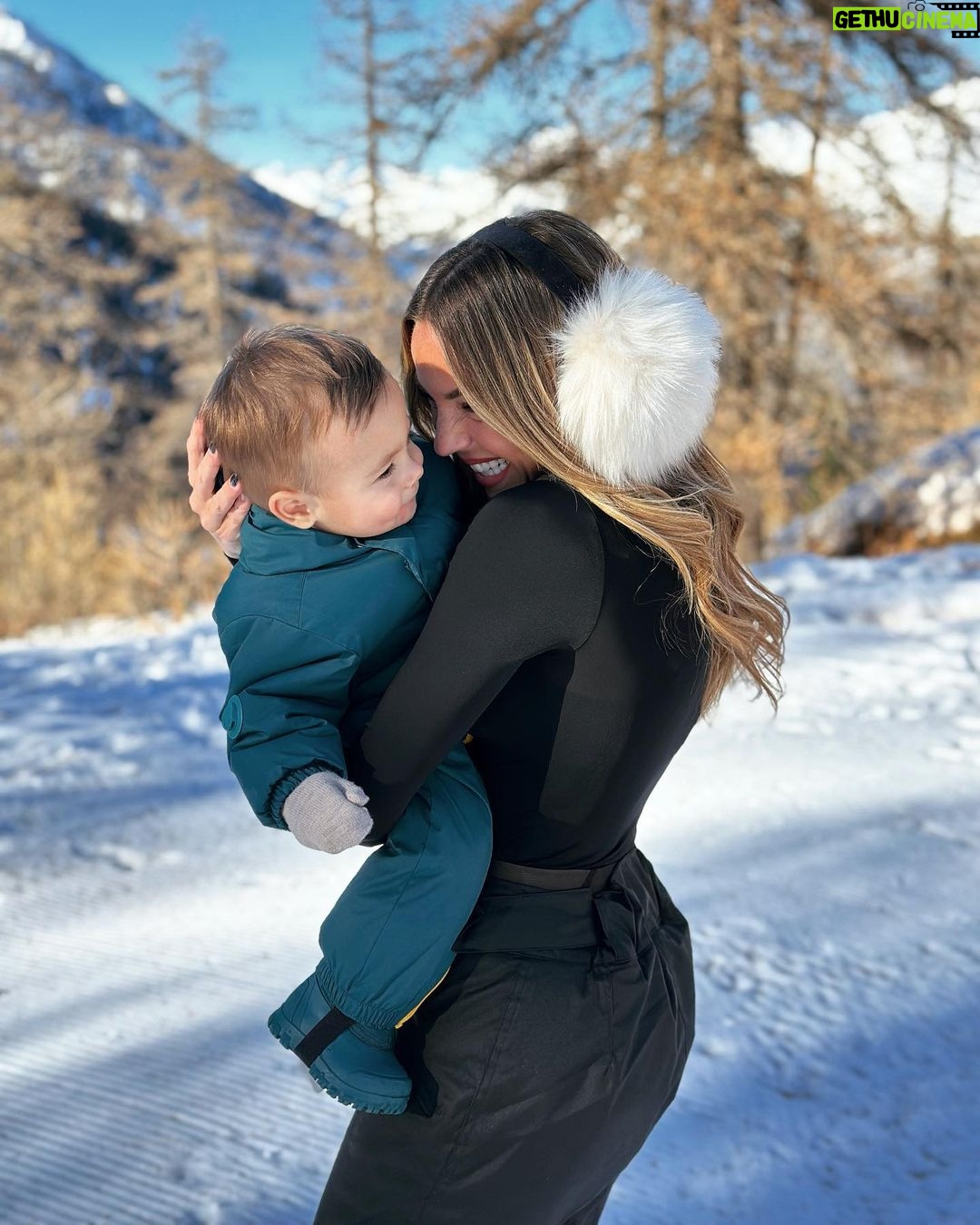 Maddy Burciaga Instagram - Petit séjour à la Neige avec Andrea ❄️ Serre-Chevalier