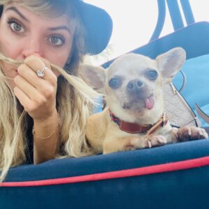 Maggie Civantos Instagram - Tito, vuela alto ❤️ 

…aún asimilando … es difícil sintetizar todo los sentimientos …aun escucho sus patitas caminando por la casa…
…siempre me sentí muy afortunada por haberlo encontrado. Ahora solo me quedar recordar y  agradecer cada segundo de los ocho años que estuvimos juntos, mi amigo y compañero de viaje.
Agradecida por todo el amor que me dio, las risas, lo mucho que aprendí de él, de mi perro, de la lealtad,la paciencia, el amor y la poderosa compañía, amigo inseparable. 
Gracias Tito por ser tan especial! 

I’m so grateful for every second I have lived next to him He taught me so many beautiful things…he was an angel ❤️ 
Forever @tito_superdog ❤️ 
Descansa en paz