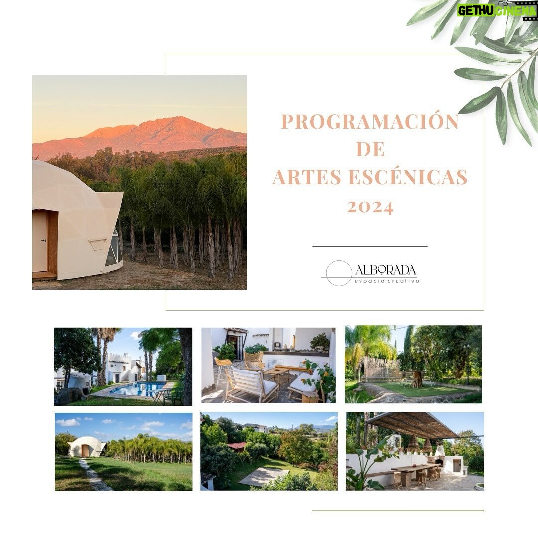 Maggie Civantos Instagram - Retiros escénicos en mitad de la naturaleza, situados en la provincia de Málaga…un oasis creativo para aprender, explorar, compartir y vivir una experiencia inolvidable. Aquí os compartimos la programación de primavera 2024. @alboradaespaciocreativo
