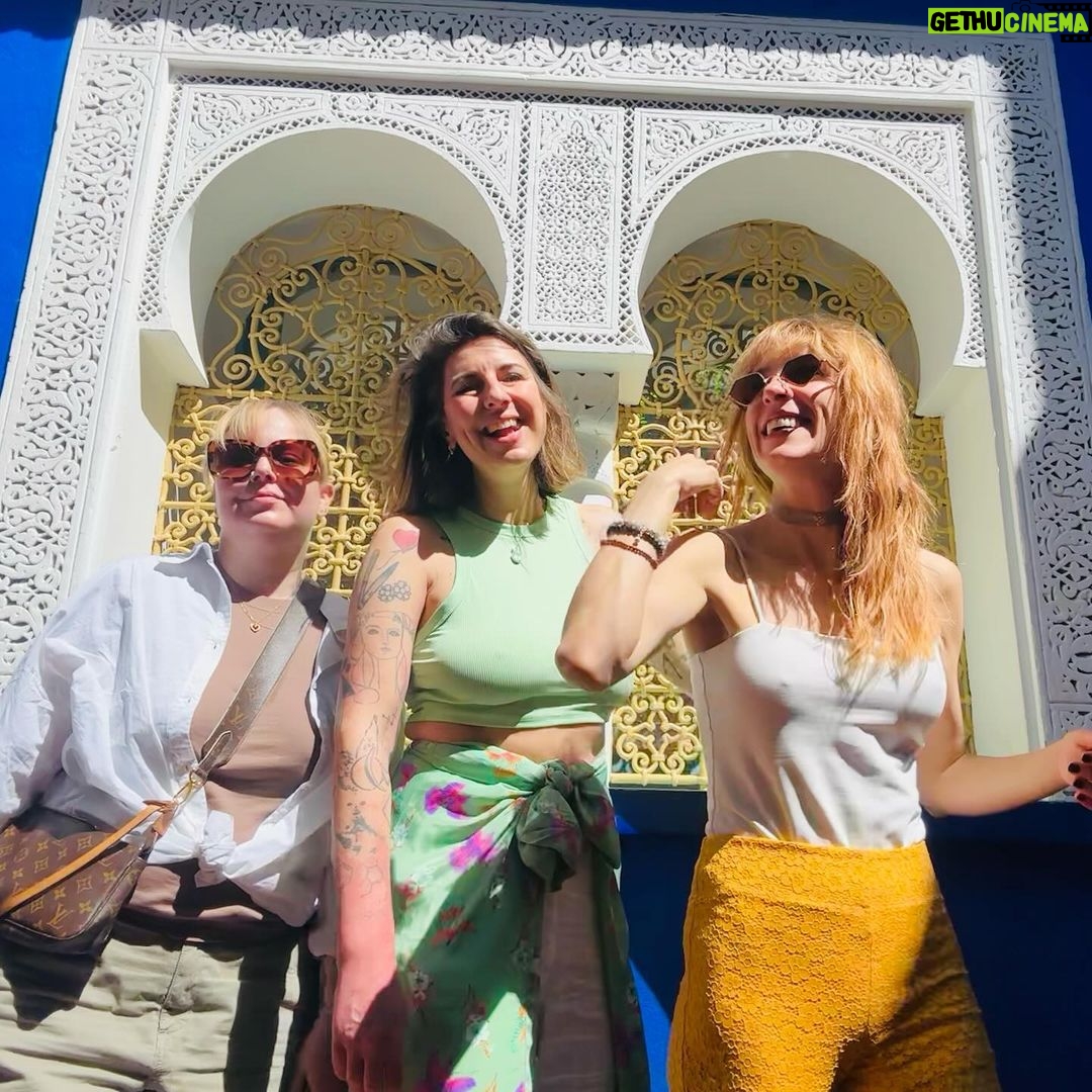 Maggie Civantos Instagram - Marrakech & birthday girl @magal_ail 🤍 Marrakech, Morocco