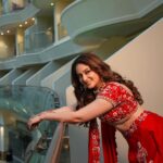Mahhi Vij Instagram - Born red-yyy❤️