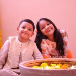 Mahhi Vij Instagram - #Incollaboration with @firstcryindia Let's light up Diwali with the brightest smiles on the faces that light up our lives. And I made it special for my lil ones with @firstcryindia's endless ethnic and festive wear collections and more. I chose this beautiful traditional Dhoti set and Gharara set for Khushi & Tara. and for Rajveer the classic kurta set to ace his Diwali in style. @firstcryindia's festive and ethnic wear collections are the best to make your kid's moments special, a dash of culture wrapped in festive feels and comfort. We create beautiful memories with each Diwali, the outfits, the sweets, diyas, and gifts! Reminding us of the warmth and traditions that define this festival. Use my code MAHHIDW50 for 50% off on Fashion and 45% off on everything else on @firstcryindia. Let's make this Diwali truly special! 🪔 #firstcrywalidiwali23 #firstcrywaliDiwali #firstcryindia #firstcry #FussNowAtFirstcry #firstcryfashion #kidsfashion