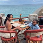Malika Instagram - A slide full of memories with my Ace. The beautiful back drop and perfect vibes brought to us by @wapedregal Waldorf-Astoria Pedregal Los Cabos