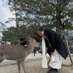 María Chacón Instagram - De los días más bonitos. 🦌🌲🤍 Haciendo feliz a la de la última foto 🥹🤍 Nara Park, Japan
