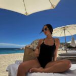María Chacón Instagram - más feliz en la playa🩵 Los Cabos B.C.S. México