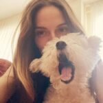 María Valverde Instagram - Mi LIA, mi peludita, mi galletita, mi TODO. Siempre serás nuestra LUZ. SIEMPRE. Gracias por estos años de AMOR INFINITO 🤍