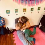 María del Cerro Instagram - Estoy desmayada de Amor con estas fotos que me pasan de la clase abierta de Calita hoy en 🇺🇾♥️ , la visita de papito y este encuentro de Yoga y Amor 🧘 ♥️ Gracias Dios 🙏♥️🥰 Pd : ver la 2da foto 🥹♥️ 🧘‍♀️