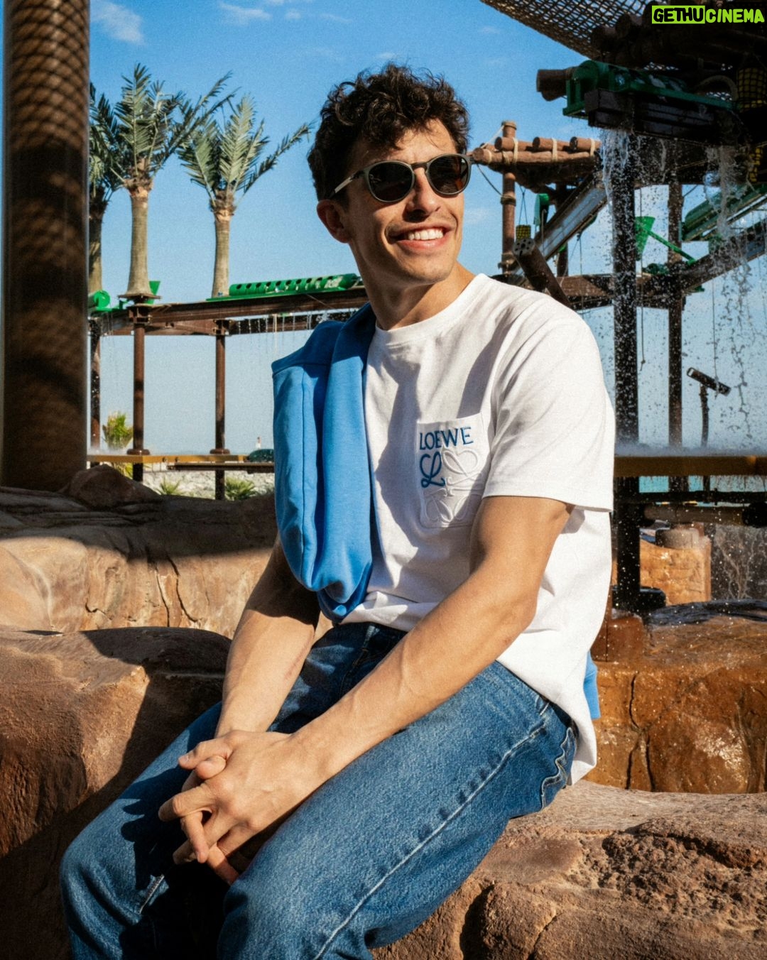 Marc Márquez Instagram - A few weeks ago in Qatar! 🌴 😎 ✌️