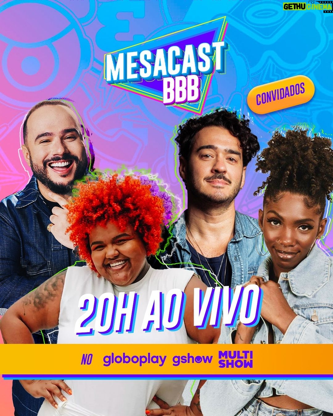 Marcos Veras Instagram - #MESACASTBBB 🎙️ • Hora de hablar!! Hoje, @edgama e @thamirysborsan conversam com @omarcosveras e @kesiaoficial sobre a formação do paredão de ontem e as expectativas para o Sincerão de hoje! ✨ #BBB24 Assista ao vivo às 20h no @globoplay, @gshow e @multishow 🤩 Saiba mais no link da bio! 📲 #RedeBBB