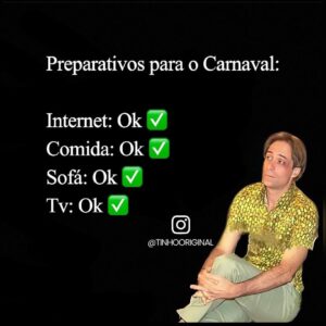Marcos Veras Instagram - Editoria de memes, bobagens e carnaval