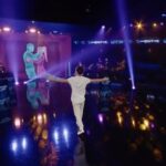 Mariano Martínez Instagram - Los gustos en vida !!! Gracias a la banda por concederme el honor de hacer este tema con ustedes,en este mítico escenario. Tienen una energía hermosa y talento sublime. Gracias @dantegebeloficial & @martinfloresok por el regalazo. #laultimalagrima ❤️‍🔥🚀🔛😁