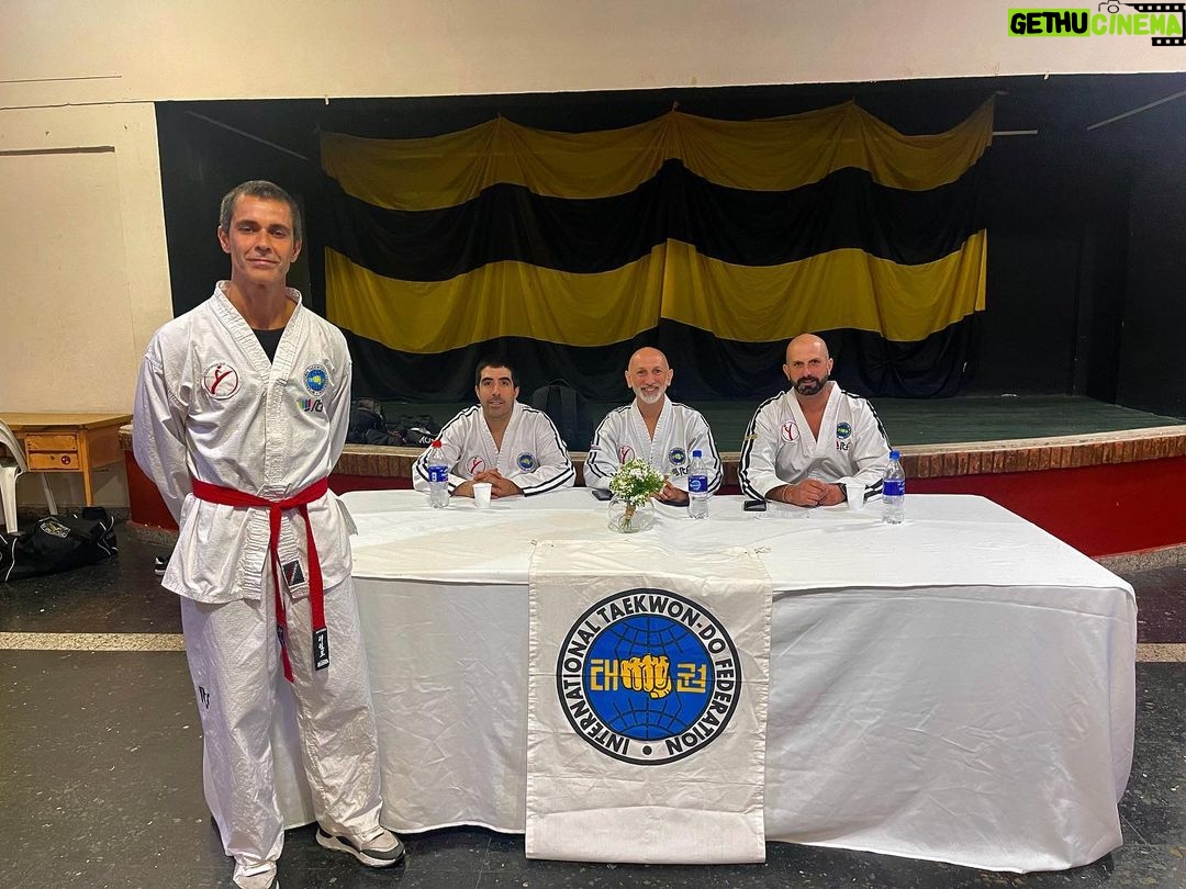 Mariano Martínez Instagram - A pasos de cumplir uno de los objetivos más significativos de mi vida. Llegar a cinturón negro primer Dan. Gracias Gracias Gracias 🙏🏻🥋❤️🔥 @juancruztkd @sn_maximiliano_petronella @masterchristiandileo Club Drysdale