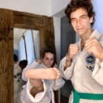 Mariano Martínez Instagram - Compartiendo una pasión. 💙🙏🏻 . . . @juancruztkd 🥋🤜🏻🤛🏻