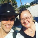 Mariano Martínez Instagram – Pasándola lindo con la vieja ❤️😀 @waltdisneyworld  #juntosendisney