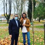 Mariano Martínez Instagram - Un honor haber plantado un árbol en la plaza malvinas argentinas de saladillo . En memoria de los 649 caídos en Malvinas. Idea de @feurland ex combatiente y héroe nacional. Gracias ! Viva la patria !🙏🏻⚡️❤️ 🇦🇷