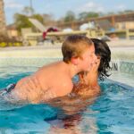 Mariano Martínez Instagram - Feliz cumpleaños hijo !!! Deseo que ese corazón enorme que tenes siempre esté lleno de amor ,cada paso ,todo el camino,seas inmensamente feliz . Te amo hasta el infinito y más allá Milo ❤️⚡️🌈🤗🎉♾ #feliz8años