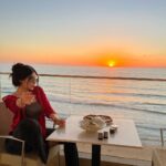 Marina Alobaidi Instagram - ✨ It’s all about Sunset vibes 🌅⛅️🧡 . . . #مارينا_العبيدي #ملكة_جمال_العرب #missarabworld2021🇮🇶 #luxury #luxurylifestyle #sunset #explorepage
