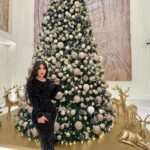 Marina Alobaidi Instagram - Happy new year 🎄✨♥️ ❄️🎄 كل عام وانتو احلى متابعين كل عام وانتو بافضل الاحوال . 2023 …loading . #مارينا_العبيدي #ملكة_جمال_العرب #missarabworld2021🇮🇶 #christmas #happynewyear #amman #jordan The Ritz-Carlton, Amman