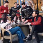 Marina Alobaidi Instagram - كل عام وانتو بألف خير وعافيه وحب متابعينا الحلويييين ♥️ Happy new year 🌲⛄️❄️ @m.u_r @mohamed.adil @aboody_kareem @abbas_shibani @basma_baghdad . . . #مارينا_العبيدي #missarabworld2021#christmas #christmastree #happynewyear #iraq #baghdad #friends #explore