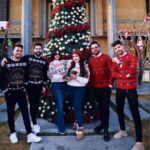 Marina Alobaidi Instagram - كل عام وانتو بألف خير وعافيه وحب متابعينا الحلويييين ♥️ Happy new year 🌲⛄️❄️ @m.u_r @mohamed.adil @aboody_kareem @abbas_shibani @basma_baghdad . . . #مارينا_العبيدي #missarabworld2021#christmas #christmastree #happynewyear #iraq #baghdad #friends #explore