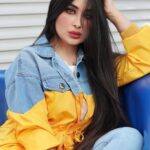 Marina Alobaidi Instagram - ... يــا نَافخاً على القَمـر لِــ تُطفئهُ 🌕 ضَاعت قِواكَ ولم يَدري بِـــكَ القَمرُ ... 😉 👑 . . . . الجاكيت من @vincci.iq ... ... #مارينا_العبيدي #luxury #luxurylifestyle #fashion #dxb #jumeirah #explore
