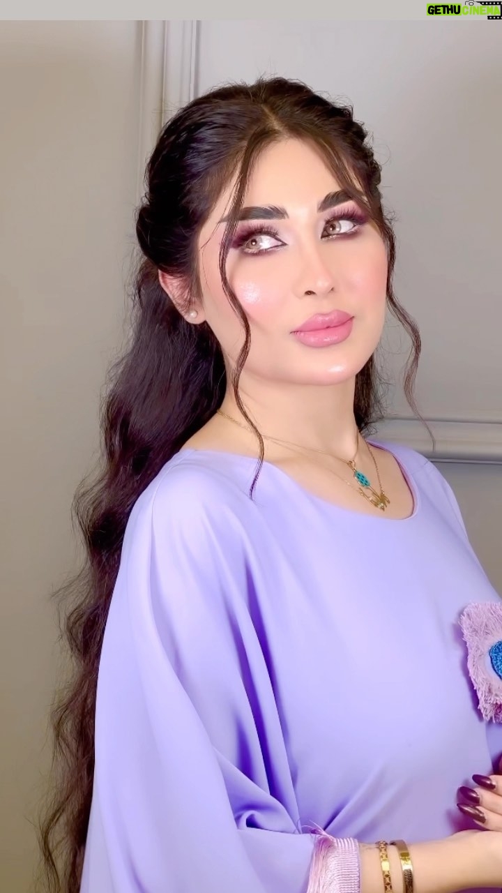 Marina Alobaidi Instagram - 💜 . . 🟣 اطلالتي تصميم خاص من الحب @lirat.ateuler 🟣جمال مكياج لولي بدون فلتر 💄 @ola_makeup11 🟣 شعري المبدع @manar.zaour صالون @tonysawayabaghdad . . #مارينا_العبيدي #ملكة_جمال_العرب #missarabworld2021🇮🇶 #ramadan #dubai #uae #luxury #luxurylifestyle #explore .