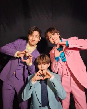 Max Changmin Instagram - あ、やっと言えた。
これは絶対ウソじゃない
愛してる💕

#チャンミン　#キュヒョン　#shotaro  #推しの子　#idol