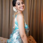 Meenakshi Chaudhary Instagram – Saree and I , it’s a love story 🙈🤓🫶🏽

Clicked  by- @srikrishna_photography9
Jewellery- @amyrasilver
Saree makeover -@_h_d_beauty_parlour_ 
Make up –  @chadarasapallivamsikrishna 
Hair – @chinnisrinu_stylist