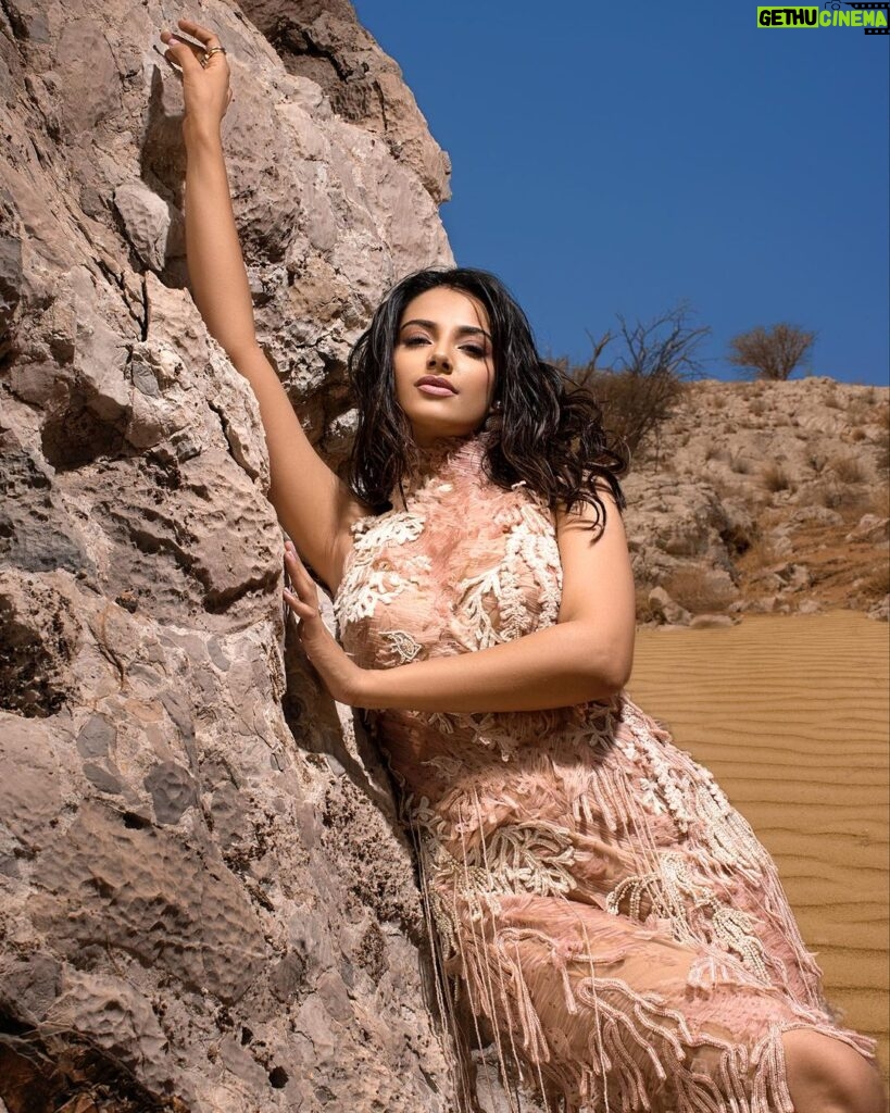 Meenakshi Chaudhary Instagram - 🌪️🌪️🌪️ Styled by - @riechamallick Outfit - @abhisheksharmastudio Shot by - @silvesterclifferd Retouched by - @retouch_alenas HMU by - @theartistreshumalhotra @theartistbeautylounge Coordination & Logistics - @vynateya_iyengar Dubai UAE