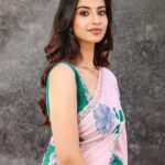 Meenakshi Chaudhary Instagram - Flower power all the way 🤓🥰🌸 Styled by - @riechamallick Outfit by - @issadesignerstudio Jewellery - @shopriyaaofficial Shot by - @arunprasath_photography Make up - @snehamnj Hair - @chinnisrinu_stylist Chennai, India