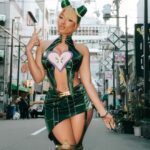 Megan Thee Stallion Instagram – Its been fun Japan 💚 Osaka, Japan