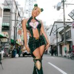 Megan Thee Stallion Instagram – Its been fun Japan 💚 Osaka, Japan