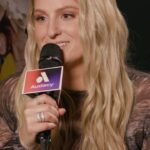 Meghan Trainor Instagram - #MeghanTrainor spilled the tea to @karencarsoninthemorning about her upcoming song “Forget How To Love” during #LeadingLadiesLive, presented by Olay Body 🤫 More from the @dunkin’ Artist Lounge ➡️ link in @audacy’s bio!