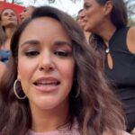 Melissa Fumero Instagram - Last night a whole bunch of Latinas gathered to celebrate the premiere of @flaminhotmovie directed by the incomparable @evalongoria with brilliant performances by @jessejohngarcia & @annieggonzalez!! It was so special to catch up with old friends, and to watch this film in a theatre packed with Latinos who laughed, clapped, snapped, and cried throughout. What a night. Watch Flamin Hot on @hulu or @disneyplus this weekend!!! Your watch is a vote for more Latin stories SO PRESS PLAY!! 🔥🔥🔥🔥🔥🔥🔥 Styled by: @arieltunnell Top and skirt: @aliceandolivia Shoes: @schutz Clutch: @tylerellisofficial Jewelry: @melindamaria_jewelry @rachelkatzjewelry