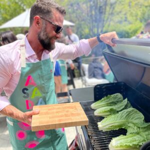 Melissa Fumero Instagram - Had the best time celebrating @bricialopez’s new Cookbook with @theglutster, ASADA, The Art of Mexican-Style Grilling! We got to make the grilled Caesar salad from the book and then pigged out on the most delicious asada I’ve ever had!! Congrats Bricia!