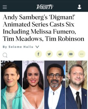 Melissa Fumero Instagram - Awww yeahhh!!! Sooooo excited to share this news! This show is so fun and SO FREAKIN FUNNY, but of course of it because it’s coming the minds of @neilerdude & Andy (@thelonelyisland) Two of my faves and two of the funniest people on planet earth. Coming soon!!!