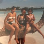 Melissa Fumero Instagram - ITS A THROWBACK KIND OF DAY! 1. Me with my grandparents and my brother in DR. My abuelo was one of the maître d’s at the Fountain Blue in Miami and I thought that sounded so fancy. I adored him. 2. I found this picture in my mom’s album. It’s my whole NY family in my aunts backyard in Queens. My mom said it was for my cousins wedding. I love it so much because it really shows the JOY my family holds when we’re all together. That is still true to this day. I’m the baby with the pacifier in the back. 3. Somewhere in Queens with family. 4. Medeival Times is the shit. 5. With my beautiful mom & aunt I think in DR again. 💓❤️💓❤️💓❤️