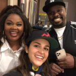 Melissa Fumero Instagram - Watch #GrandCrew TONIGHT at 8:30pm on NBC because this show is amazing and hilarious, and it’s cast is INCREDIBLE!!! And also, I directed tonight’s episode. I had so much fun reuniting with my #B99 crew on this, I cried when I saw the jukebox in the bar (so I staged a whole scene next to it), and I had so much fun collaborating with my friends @rickpage_ & @philaugustaj once again! The cast was so lovely to me, and I had the best time working with them and all of our guest actors! And @prophmatic is a human joke machine, and I hope we get to work together again someday soon! Here’s a not so little photo dump from one of the most fun weeks I’ve ever had. ❤️🍷🍷🍷