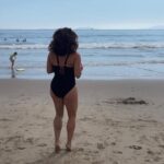 Melissa Fumero Instagram - An- end of summer I turned a year older with friends & our kids on my favorite Cali beach complete with cold plunge and cake on a rooftop plus fun LA nights with friends and oh goodness my dog is cute and also I love my 3 year old’s drawings- carousel. 😎🌼🌞🦁💛🌻