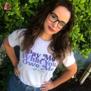 Melissa Fumero Instagram - Today is Latina Equal Pay Day! Latinas lead families, communities, and our economies — yet they are losing out on nearly $2,400 each month. This discriminatory wage gap is taking money that could go towards living expenses, education costs, and creating generational wealth. #LatinaEqualPay #PayMeWhatYouOweMe @nationalwomenslawcenter