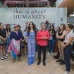 Melissa Fumero Instagram - I had an amazing day of service yesterday with the incredible @thisisabouthumanity visiting @fundaciontijuanasinhambre which serves meals to migrant shelters in Tijuana, and the inspiring @yeswecanwf mobile school.💕💕💕 I have a link to donate to Yes We Can in my stories as well as my profile, and well… my birthday is coming up and I would sooo appreciate your support of this invaluable organization. 💕💕💕Thank you @elsamariecollins for inviting me and for all that you do. ❤️