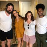Melissa Fumero Instagram – Spent the last 3 weeks with these funny AF, crazy talented, and kind folks. We got a fun lil indie comedy coming your way! Feelin lucky & grateful ❤️❤️❤️❤️❤️❤️
