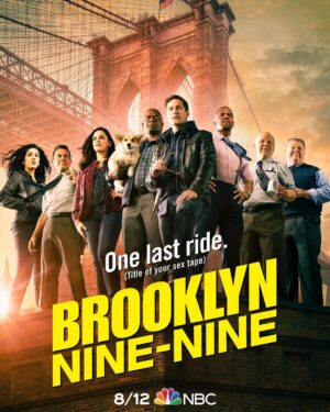 Melissa Fumero Instagram - See you August 12th, Nine Niners. When I first saw this I cried a little. #Brooklyn99