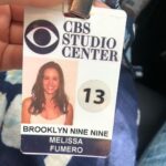 Melissa Fumero Instagram – 8 years ago, @beezus218 walked me, @stephaniebeatriz & @chelsanity to get our pictures taken for our lot badges. Something about that moment made everything really real- we actually made that pilot, it actually got picked up, we actually were about to shoot a whole season of this incredible show on this lot with this amazing cast that I was falling in love with more and more each day. Filled with so much excitement and nerves, Chelsea said something that made me laugh right as the photographer clicked the camera… and that moment was predicative of what the next 8 years would be like. Each day was full of laughter, of excitement, of nerves, of confidence, of elated exhaustion, and of beautiful friendship & collaboration. #Brooklyn99