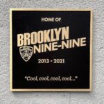 Melissa Fumero Instagram - We were here. And we did that. For 8 wonderful seasons. Seeing this plaque on our stage makes me beyond proud. Nine Nine Forever! ✨✨✨