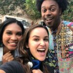 Melissa Fumero Instagram - Watch #GrandCrew TONIGHT at 8:30pm on NBC because this show is amazing and hilarious, and it’s cast is INCREDIBLE!!! And also, I directed tonight’s episode. I had so much fun reuniting with my #B99 crew on this, I cried when I saw the jukebox in the bar (so I staged a whole scene next to it), and I had so much fun collaborating with my friends @rickpage_ & @philaugustaj once again! The cast was so lovely to me, and I had the best time working with them and all of our guest actors! And @prophmatic is a human joke machine, and I hope we get to work together again someday soon! Here’s a not so little photo dump from one of the most fun weeks I’ve ever had. ❤️🍷🍷🍷