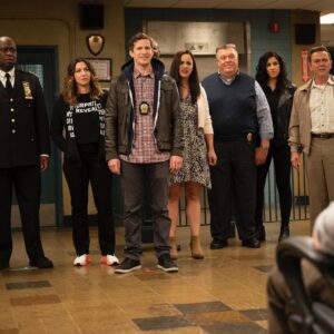 Melissa Fumero Instagram - What a whirlwind these last couple of days have been. Here’s a big ol #Brooklyn99 dumpity dump ✨✨