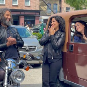 Melissa Fumero Instagram - What a whirlwind these last couple of days have been. Here’s a big ol #Brooklyn99 dumpity dump ✨✨