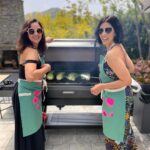Melissa Fumero Instagram - Had the best time celebrating @bricialopez’s new Cookbook with @theglutster, ASADA, The Art of Mexican-Style Grilling! We got to make the grilled Caesar salad from the book and then pigged out on the most delicious asada I’ve ever had!! Congrats Bricia!