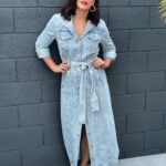 Melissa Fumero Instagram - ✨✨ Happy Friday ✨✨ this dress doubles as a jacket and that makes me happy. 🤗